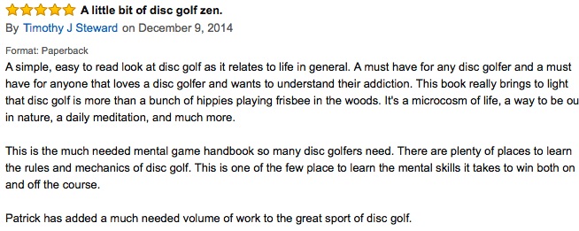 zen and the art of disc golf review30